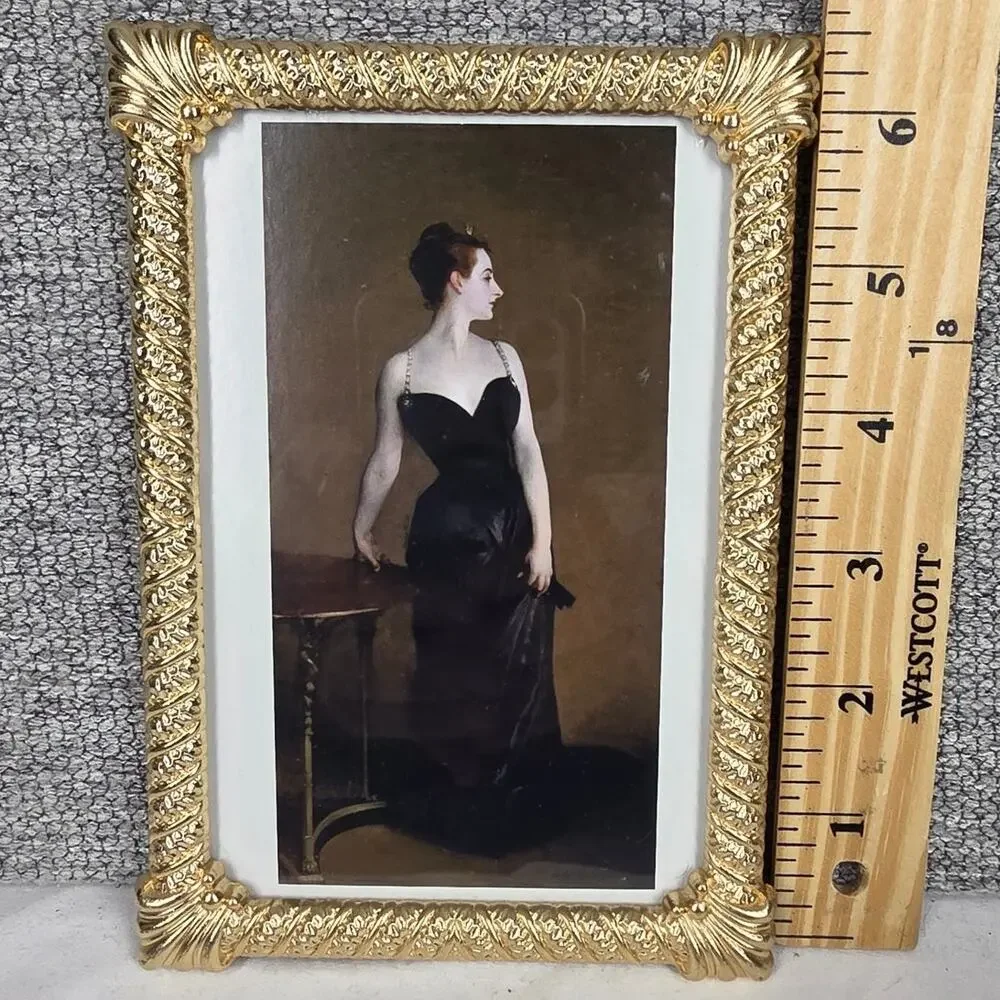 NICOLE MILLER NEW YORK ORNATE GOLD PHOTO FRAME – 6.5